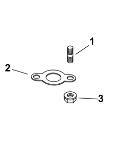 Kohler Cv23-75624 Exhaust Diagram and Parts List for RECON48 53AH8ST3050-23HP Cub Cadet Lawn Tractor